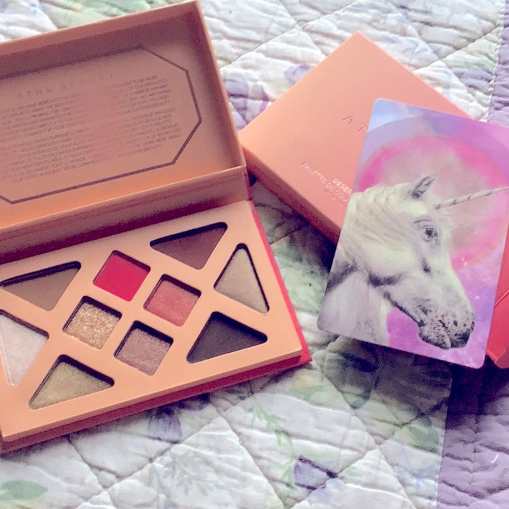 Athr Beauty Desert Sunset eyeshadow palette New In Box Vegan Eco-friendly New